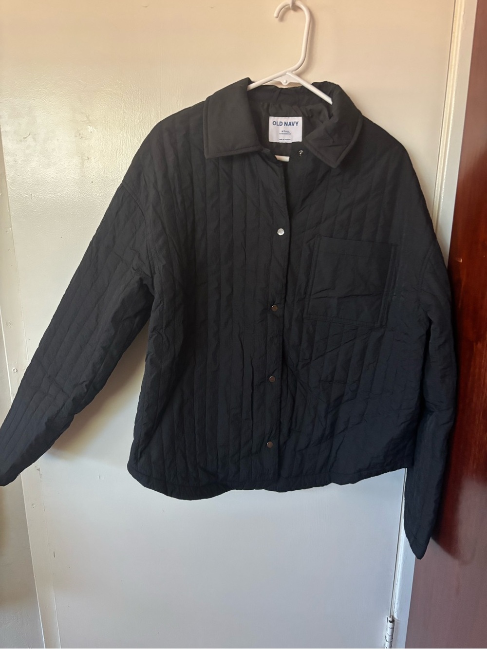 Old Navy Lightweight Water-Resistant Quilted Jacket size M Tall